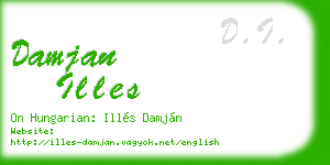 damjan illes business card